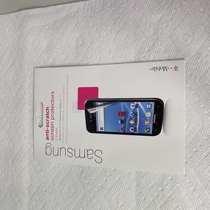 T*Mobile Samsung Anti-Scratch Screen Protector 1 Sheet for Galaxy S2